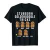Stubborn Goldendoodle Tricks Funny Dog Lover Gift T Shirt New 100 Cotton Short Sleeve ONeck Tshirt Casual Mens Top
