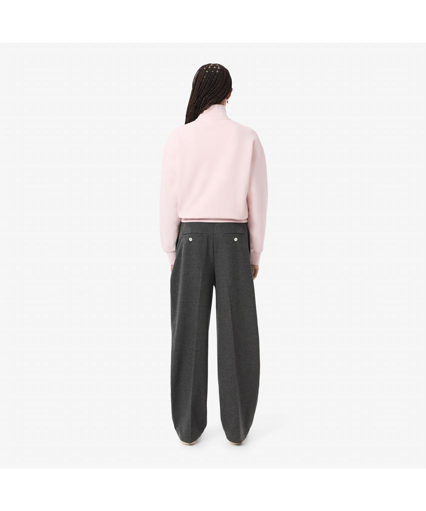 LACOSTE Women'S Flannel Wide Pants Hf8424-55N 050