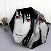 1 PC Automatic Folding Umbrella - Naruto Pattern Portable Foldable Design With 8 Ribs Christmas Birthday Gifts