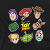 Toy Story Unisex Adult Character Faces Long-Sleeved T-Shirt