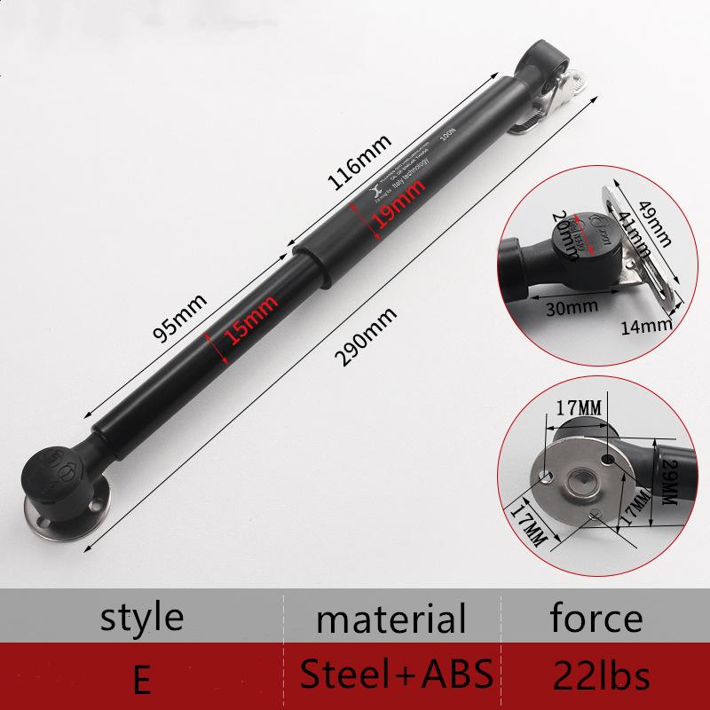 Balamale hidraulice cu arc pe gaz pentru mobilier, 2/1 buc, 100N, 10 kg, pentru bucătărie, dulap, balamale, ușă, capac, suport, cutie hardware, 2 buc.