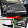 Compatible For BMW 1 2 3 4 I3 X1 Series F20 F30 F31 F32 F36 320i 328i 330d 335i M3 Look Replacement Carbon Fiber Mirror Cover