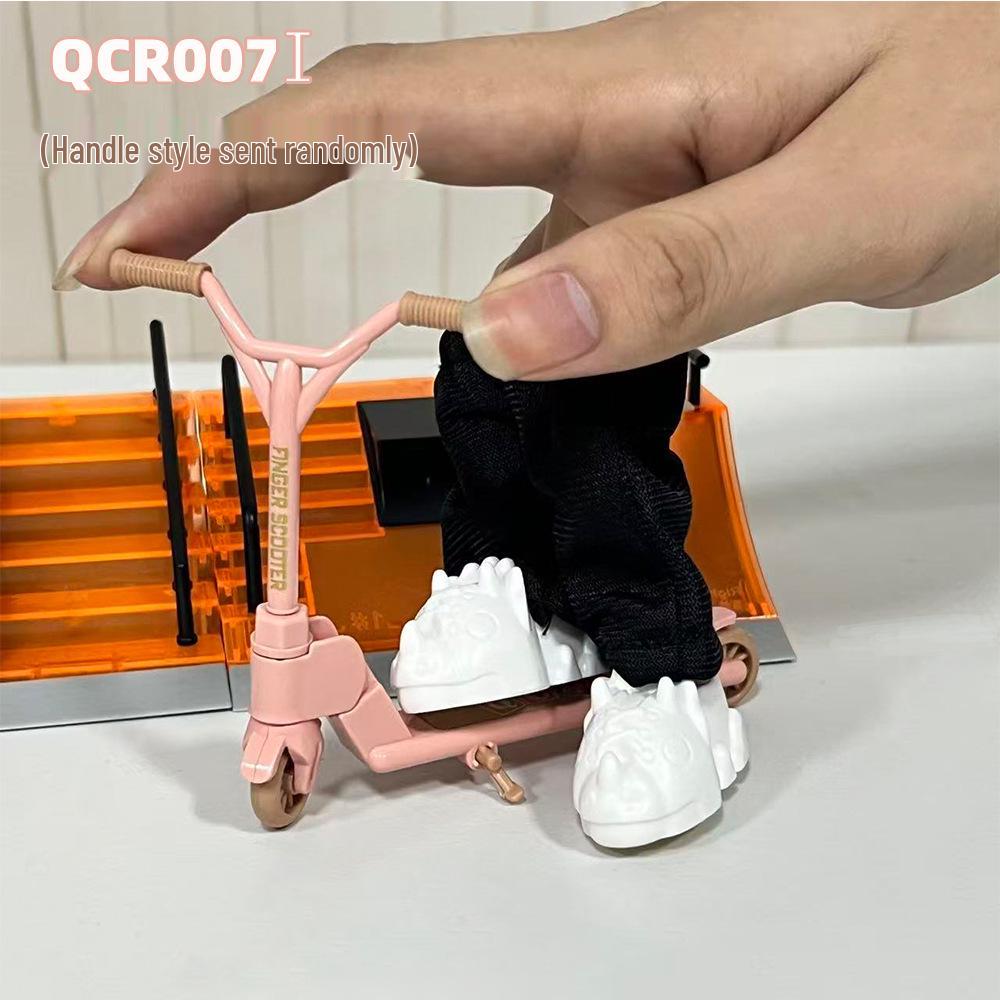 Mini Finger Skateboard Toy Set: Shoes, Knee Pads, Clothing & Blue Harem Pants