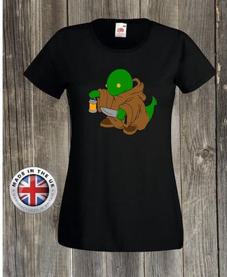 Final Fantasy T Shirt Tonberry  Tshirt, Black,unisex,childrens and Ladies Fitted