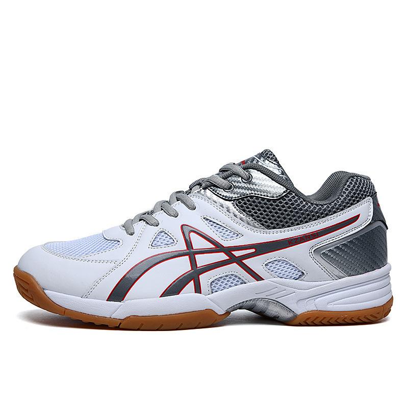 2 new badminton shoes men's and women's ultra-light indoor breathable men's and women's shoes sports shoes volleyball shoes