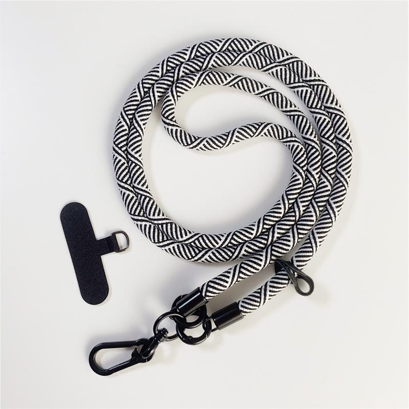 

120/150CM Length Phone Lanyard Adjustable Detachable Neck Cord Outdoor Universal Crossbody Strap Card Clip for Mobile Phone Case Polyester / Nylon