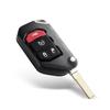 KEYYOU 2 / 3 / 4 Buttons Flip Folding Remote Car Key Shell Case For Jeep Wrangler Gladiator 2018  Auto Smart Keys Fob