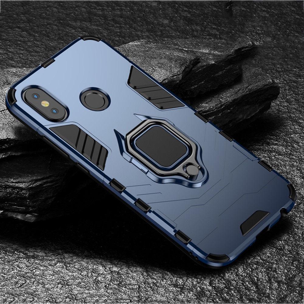 Suitable for iPhone Samsung Huawei Xiaomi Shockproof Armor Bracket PC + TPU Bracket Cover