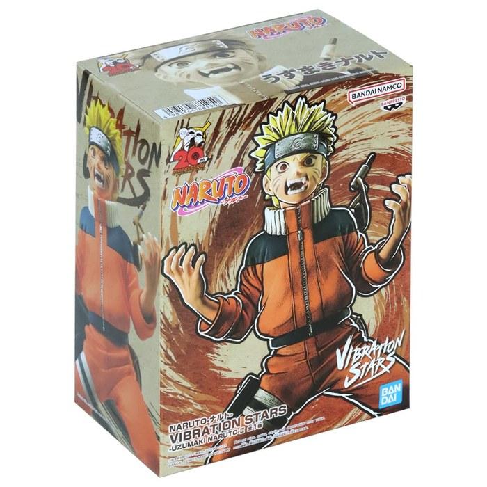 Banpresto Naruto Vibration Stars Uzumaki Naruto II (Orange, 14cm)