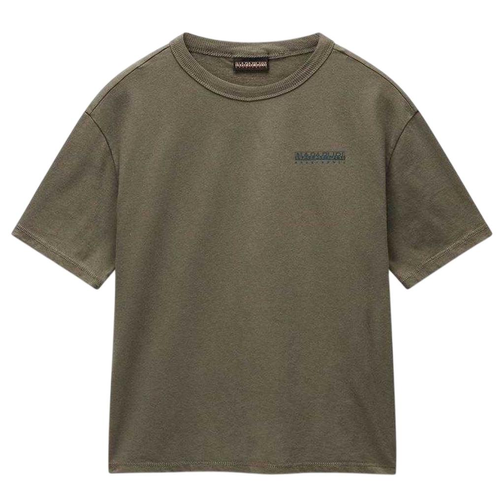 Napapijri Childrens/Kids Back Print Regular Short-Sleeved T-Shirt