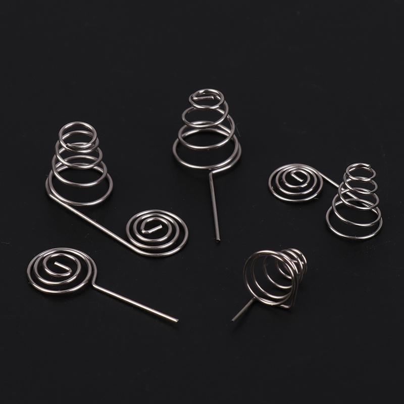 5Pcs Aaa Battery Nickel Wire Spring Aa Battery Negative And Positive Coils Spring Contact Plate Diy Accessories
