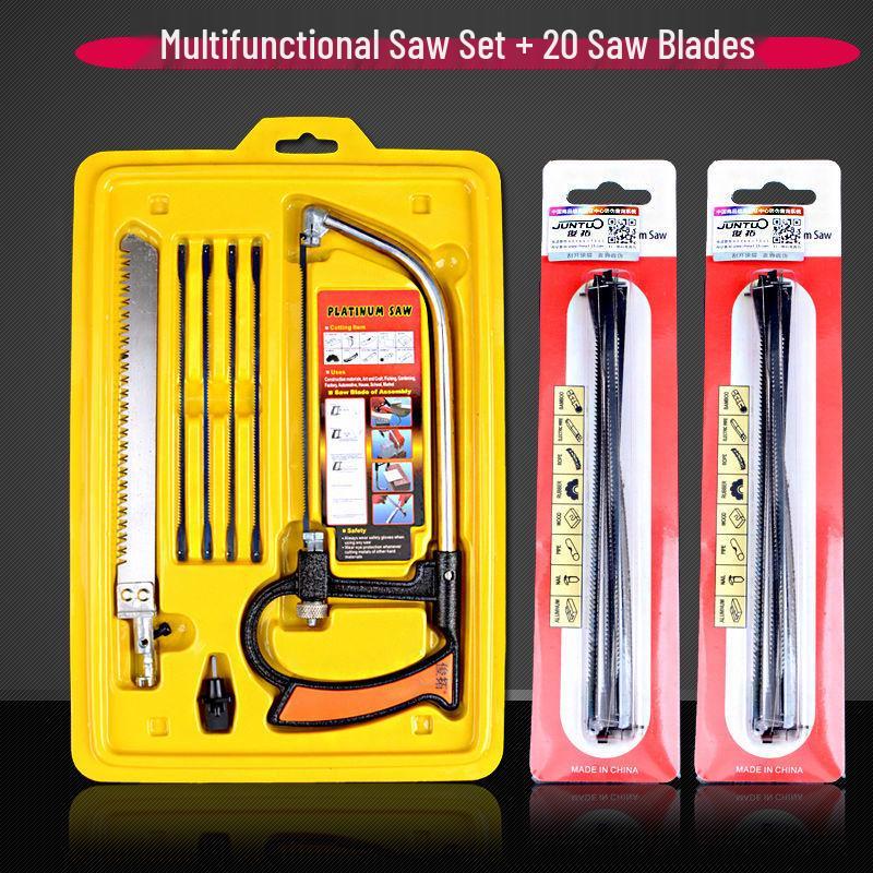 Hacksaw Jigsaw: Multi-function Hand Saw for Woodworking and Mini Models