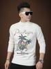 European Trendy Brand Half-Turtleneck Sweater for Men 2025 New Autumn Men's High-End Letter Print Knitted Base Shirt