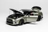 FREESTYLE MOTORHELIX Scale Nissan Track Edition Engineered By NISMO 2022 Millennium Jade Finished Model M83515 1/18 GT-R (R35) T-Spec