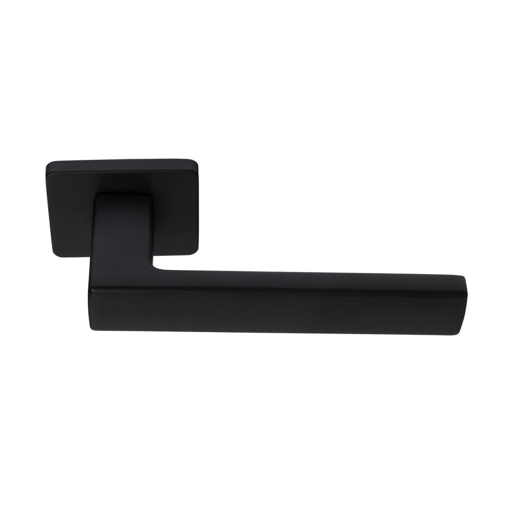 Black Kvadrato Ii Interior Door Handle