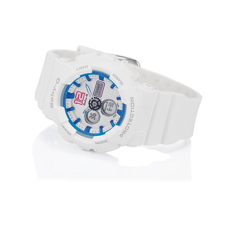 CASIO Women's BABY-G White Watch BA-120-7B2021 BA-120-7B2021