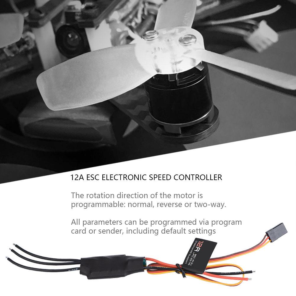 EMAX BLHELI Series 12A ESC Electronic Speed Controller with BEC for Quadcopter (12A)