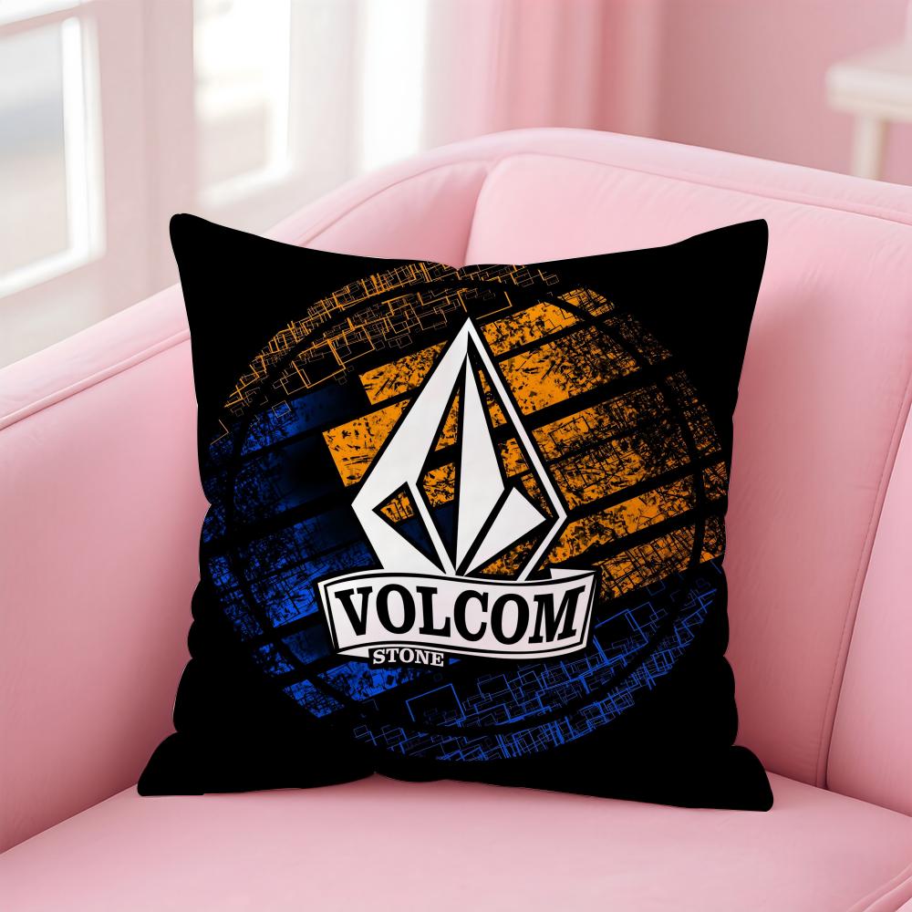 Extreme Sports Stone VVolcom Cushion Cover Pillowcase Short Plush Invisible zipper Room Sofa Cushion Cover
