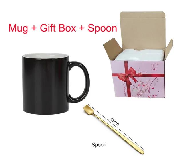 Dropshipping DIY Foto magische Farbwechseltasse, personalisieren Sie Ihr Foto auf Teetasse, einzigartige Keramik-Kaffeetasse bestes Geschenk für Freunde