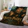 Harry Potter'S Magical World Theme Printed Blanket Breathable Fleece Blanket For Bedroom Sofa Nap Home Party Decor Memorial Gift
