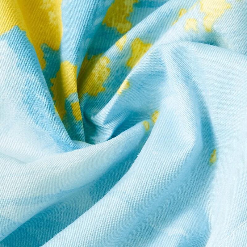LUOLAI All-Cotton Washable Tussah Silk Summer Quilt