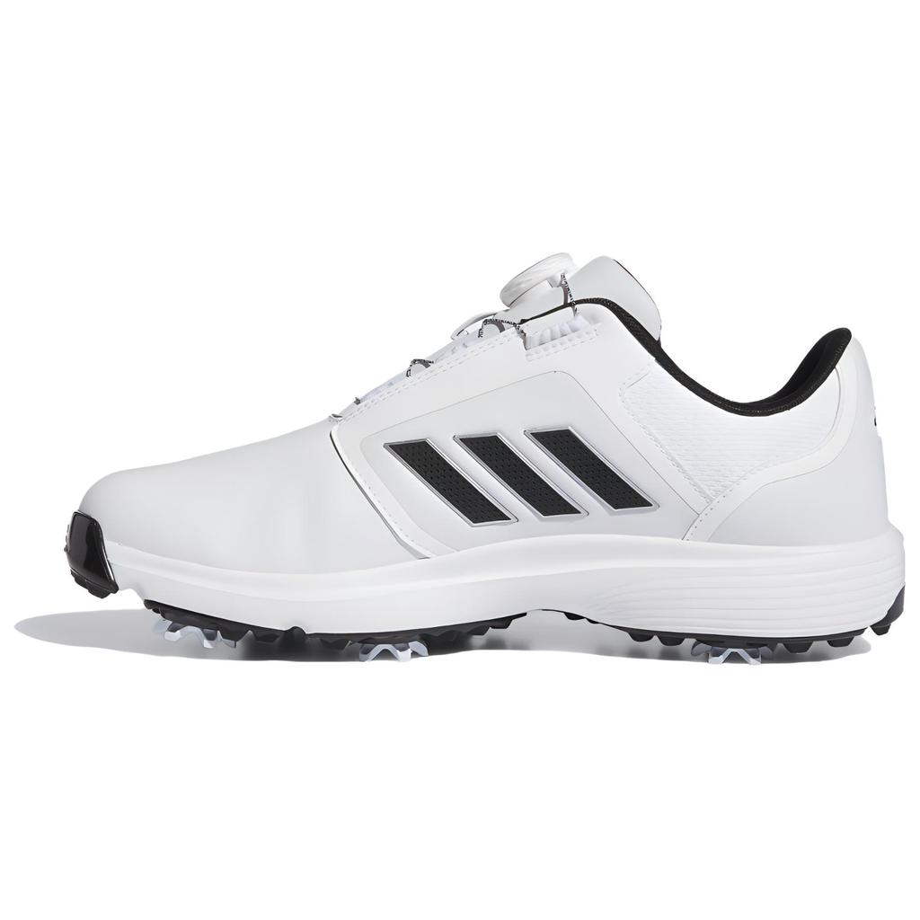 Adidas Bounce 3.0 Boa Golf Comfortable Versatile Shock Absorbing Durable Low Top Golf Shoes Men Golf Shoes White IF0273