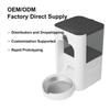 Wide-Angle Dual-Band WiFi Smart Pet Feeder Laser Interactive Automatic Cat Feeder with Adjustable Camera & Stainless Steel Bowl