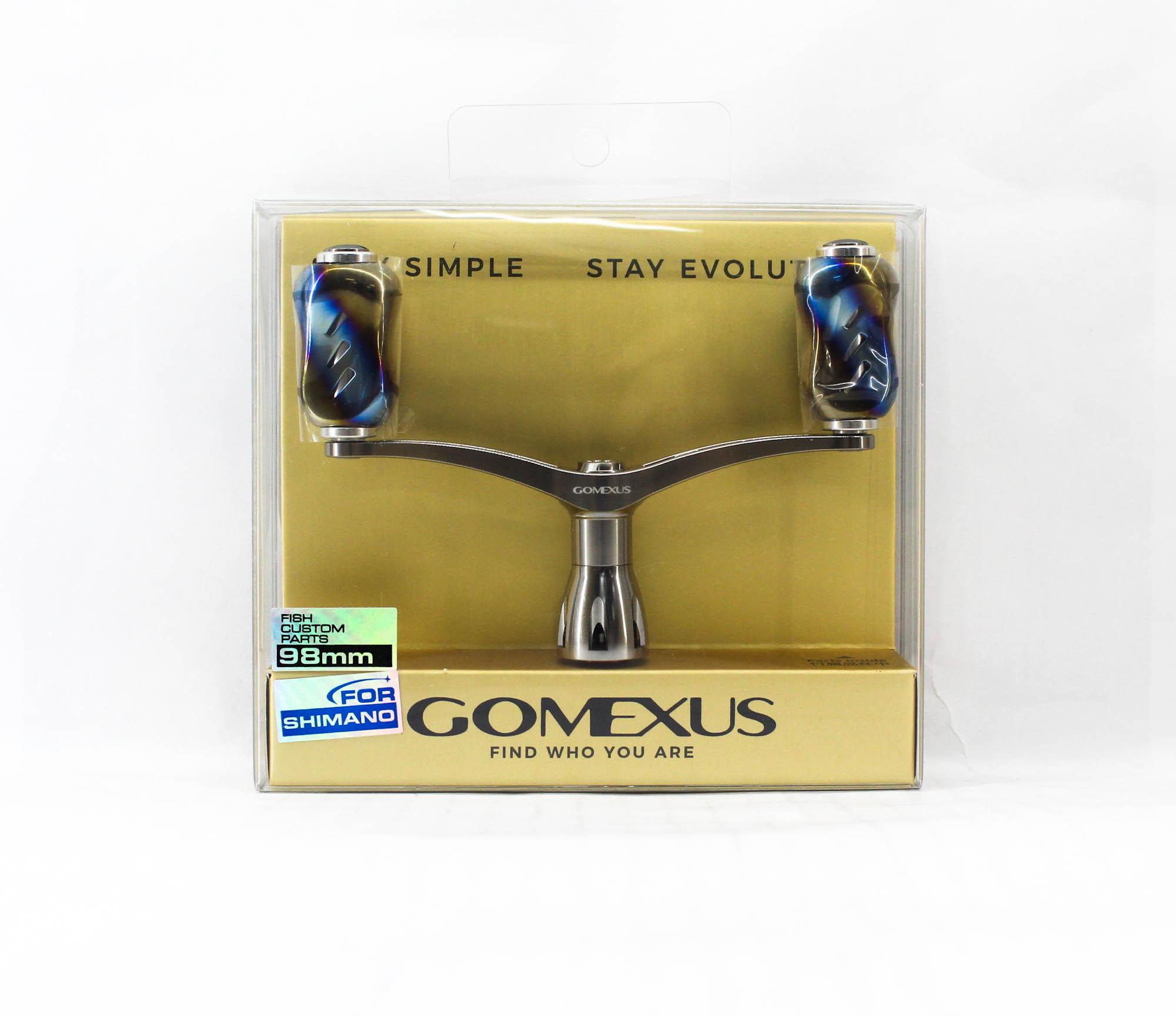 Gomexus H1S98YA22TFTNXS Handle Double Alu Silver 98mm Shimano (3735)