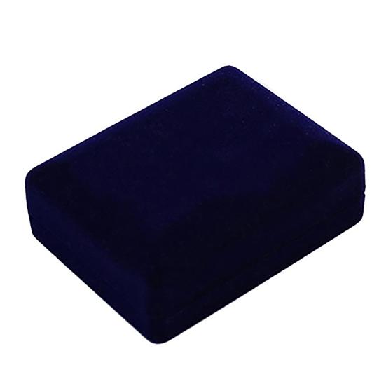 

Jewelry Box Portable Cuboid Velvet Plastic Women Jewelry Container for Home