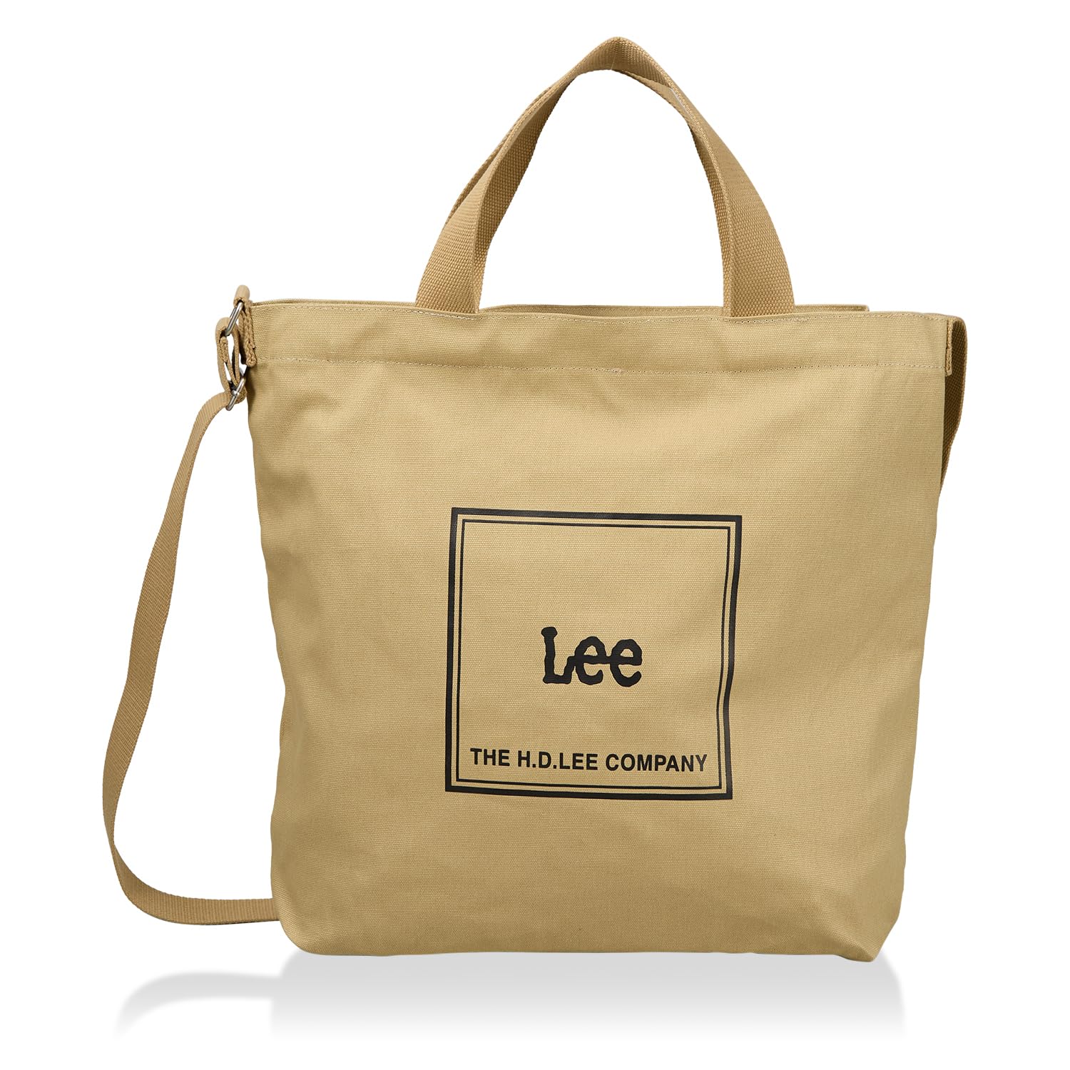 

elf 2-Way Tote Bag, Large, Canvas, Lightweight, Large Capacity, Perfect for School, Commuting, Leisure, and Town Use, 320-1352