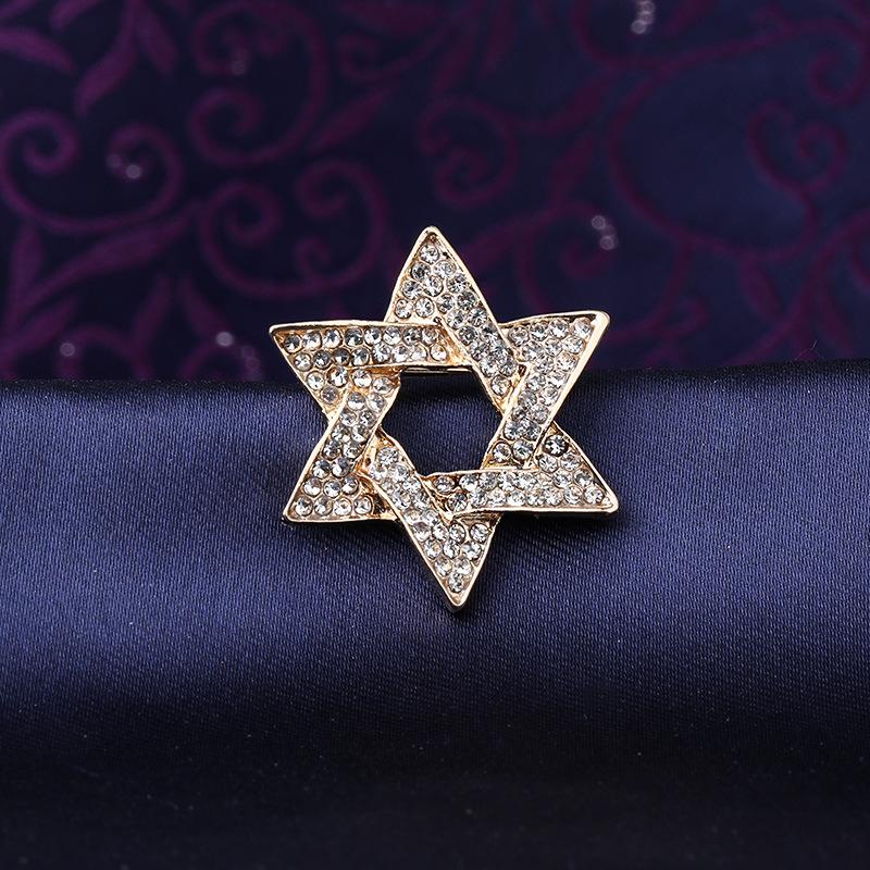 Retro Men S Brooch Business Suit Shirt Simple Pendant Badge Collar Pin Collar Badge