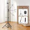 Multifunctional Live Streaming Stand: Universal Adjustable Floor Tripod with Free Rotation and Height Adjustment.