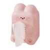 Elegant Rabbit Inspired Napkin Holder Suitable For Office Desk Or Bedside Table Household Paper Towel Container