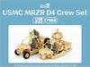 Magic Factory Scale American MRZR D4 Crew Figures of Resin Kit MGF7502 1/35 (Set 4)
