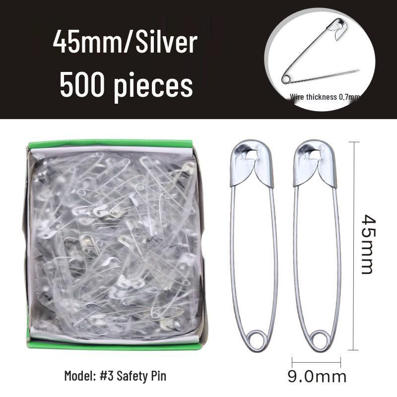 Metal Brooch Pin Clasp - Available in Small and Large Sizes with Free Shipping