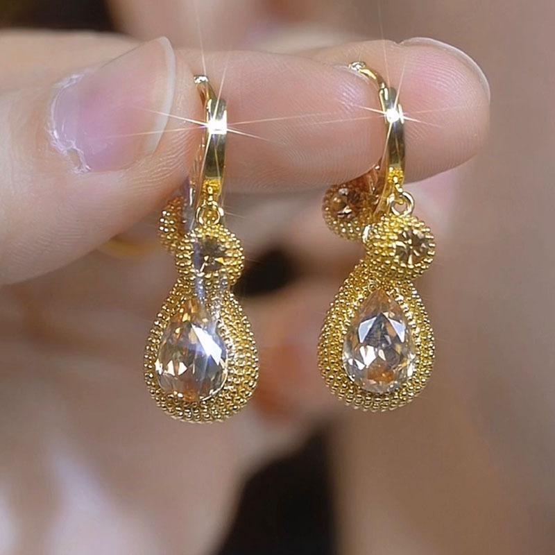 Champagne Durian Earrings for Women s New Fashion, Light Luxury, High-end Design, Versatile Temperament, Exquisite Earrings