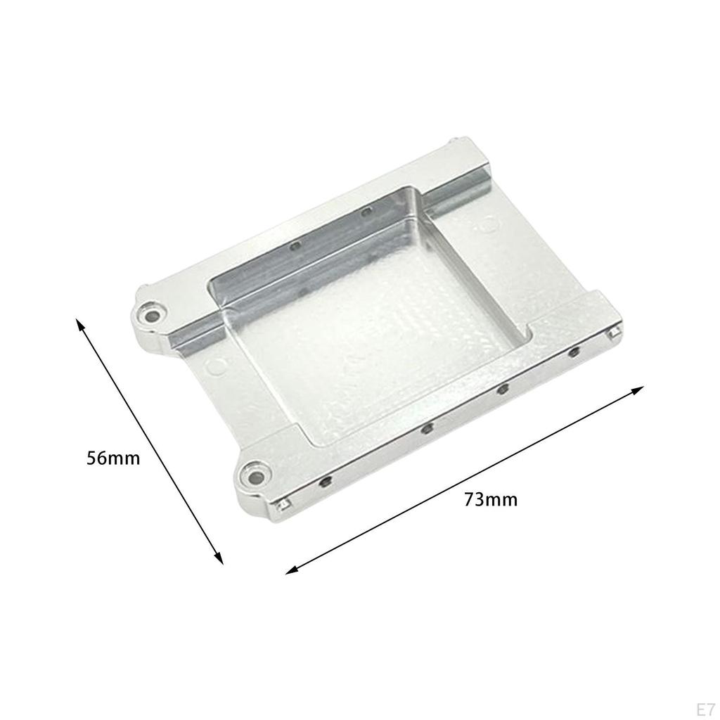 Durable Metal Rear Tail Plate for MN78 1/12 Scale RC Car - Enhanced Performance and Protection