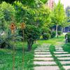 Metal Birdhouse Garden Stake Iron Bird Nest Decor for Yard
