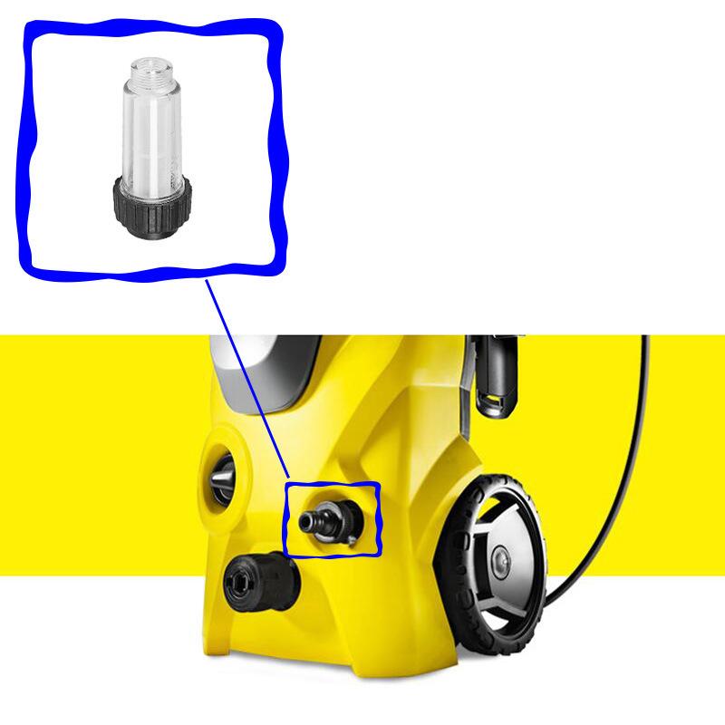 High Pressure Washer Water Filter For K2 K3 K4 K5 K6 K7 G3/4'' 175Psi Water Filters Car Pressure Washer Assessoires