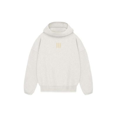 adidas X Fear of God Athletics Hoodie Oatmeal Unisex Tops Tan IS5308