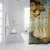 Aertemisi The Birth of Venus Shower Curtain Set with Grommets and Hooks for Bathroom Decor