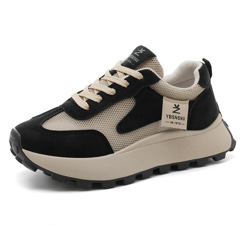 BF new dad shoes summer and autumn casual breathable thick-soled color matching sports shoes