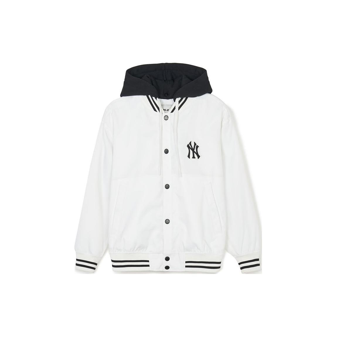 MLB SS24 Baseball Jacket Unisex Ivory 3AJPV1241-50IVS S