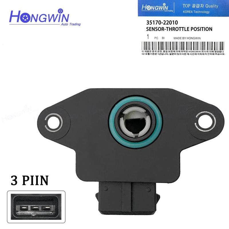 3517022010 TPS Sensor Throttle Position Sensor or Plug Fits Hyundai Elantra Tiburon Coupe Accent SAAB VOLVO 1993-2001,3517023000
