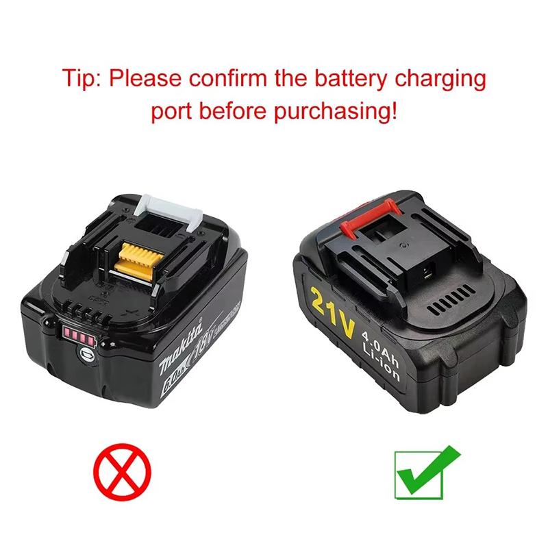DC 18V 21V 1.8A 2A Power Supply Adapters For 18V Electric Drill Power Tools 12.6V 2A Lithium Battery Charger For Makita Battery