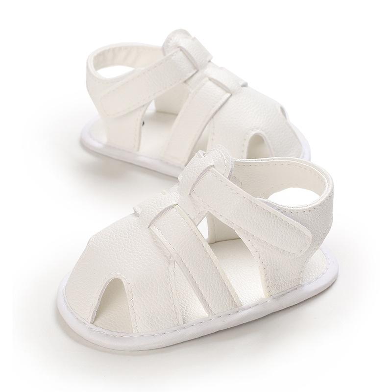 Baby Shoes Summer Style Baby 0-1 Years Old Wrapped Feet Solid Color Sandals Toddler Shoes