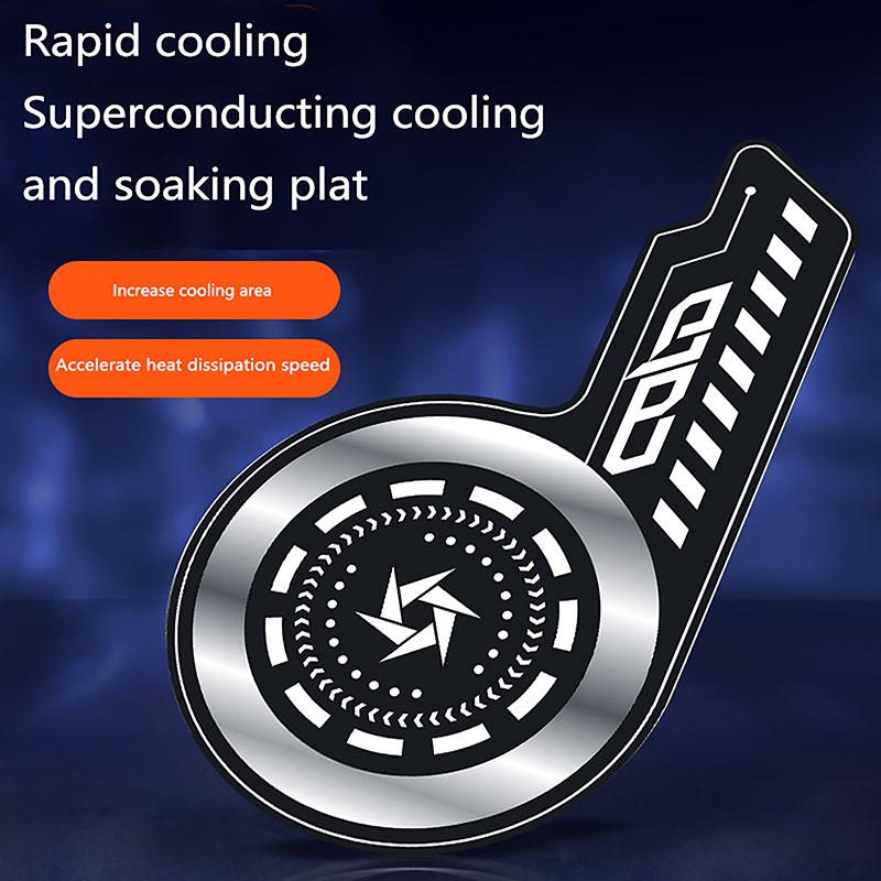Phone Cooler Plate Ultra-Thin Radiator Sticker Heat Sink Extend Cooling Area