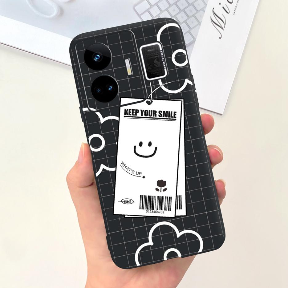 For Realme GT Neo 5 Case RMX3706 Stylish Art Painted Back Cover Soft TPU Phone Case For Realme GT Neo5 240W Fundas 6.74'' Bumper