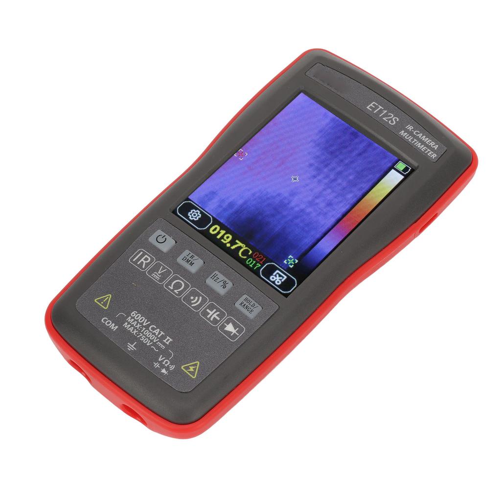 2 in 1 IR Camera Multimeter 120x90 Thermal Imager 4000 Counts Voltage Current Resistance Tester PC D