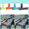 Hoogwaardige antislip rubberen fietsstuurgrepen met dubbel aluminium vergrendelingsmechanisme.